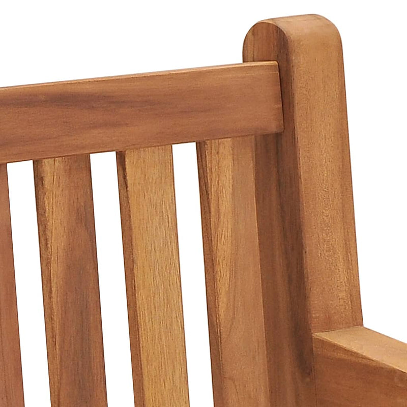 vidaXL tömör tíkfa kerti pad 228 cm