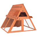 vidaXL tömör fenyőfa nyúlketrec 152 x 127 x 109,5 cm