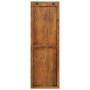 vidaXL 2 db tömör újrahasznosított fa fali fogas 36 x 3 x 110 cm