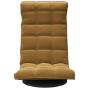 vidaXL barna bársony forgó padlószék