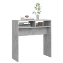 vidaXL betonszürke szerelt fa tálalóasztal 78 x 30 x 80 cm