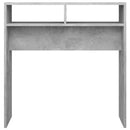 vidaXL betonszürke szerelt fa tálalóasztal 78 x 30 x 80 cm