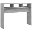 vidaXL betonszürke szerelt fa tálalóasztal 105 x 30 x 80 cm