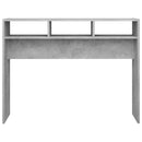 vidaXL betonszürke szerelt fa tálalóasztal 105 x 30 x 80 cm