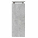 vidaXL betonszürke szerelt fa tálalóasztal 80 x 30 x 80 cm