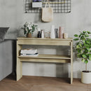 vidaXL sonoma tölgy színű szerelt fa tálalóasztal 102 x 30 x 80 cm