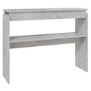 vidaXL betonszürke szerelt fa tálalóasztal 102 x 30 x 80 cm