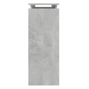 vidaXL betonszürke szerelt fa tálalóasztal 102 x 30 x 80 cm