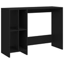 vidaXL fekete szerelt fa laptopasztal 102,5 x 35 x 75 cm