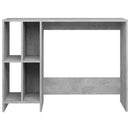 vidaXL betonszürke szerelt fa laptopasztal 102,5 x 35 x 75 cm