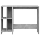 vidaXL betonszürke szerelt fa laptopasztal 102,5 x 35 x 75 cm