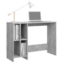 vidaXL betonszürke szerelt fa laptopasztal 102,5 x 35 x 75 cm