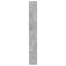 vidaXL betonszürke mosógépszekrény 64 x 24 x 190 cm