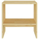 vidaXL tömör fenyőfa éjjeliszekrény 40 x 30,5 x 40 cm