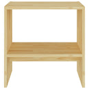 vidaXL 2 darab tömör fenyőfa éjjeliszekrény 40 x 30,5 x 40 cm