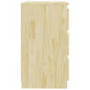 vidaXL tömör fenyőfa éjjeliszekrény 60 x 36 x 64 cm