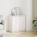 vidaXL fehér tömör fenyőfa kisszekrény 60x36x65 cm