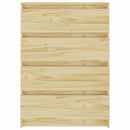 vidaXL tömör fenyőfa kisszekrény 60 x 36 x 84 cm