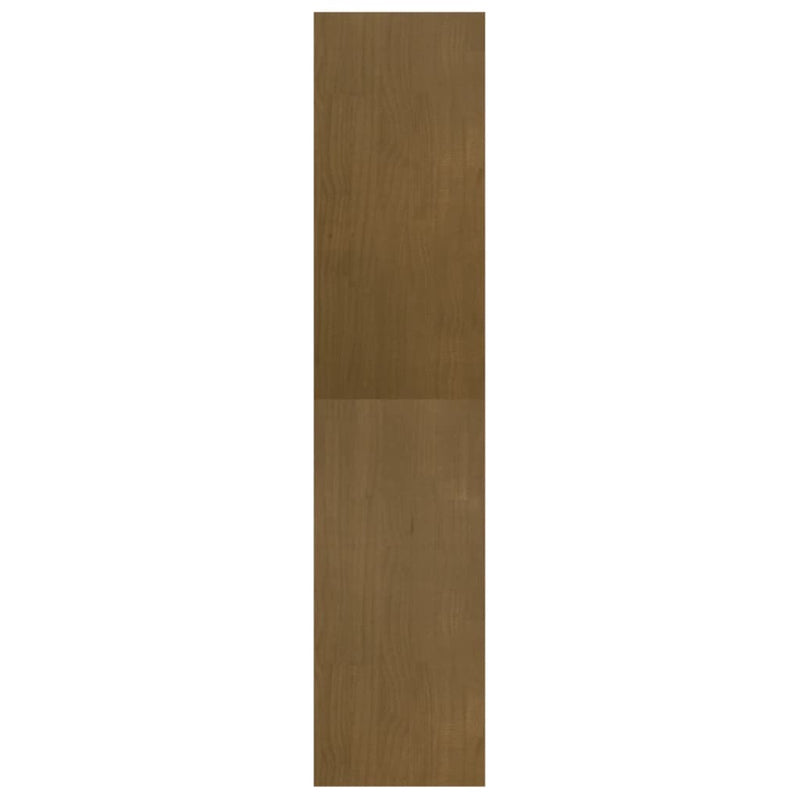vidaXL mézbarna fenyőfa könyvszekrény térelválasztó 40 x 30 x 135,5 cm