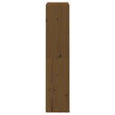 vidaXL mézbarna fenyőfa könyvszekrény/térelválasztó 60 x 30 x 135,5 cm