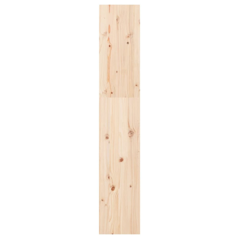 vidaXL tömör fenyőfa könyvszekrény/térelválasztó 60 x 30 x 167,5 cm