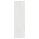vidaXL fehér tömör fenyőfa könyvszekrény/térelválasztó 100 x 30 x 103 cm