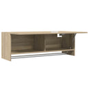 vidaXL sonoma tölgy színű szerelt fa ruhásszekrény 100 x 32,5 x 35 cm
