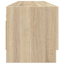 vidaXL sonoma tölgy színű szerelt fa ruhásszekrény 100 x 32,5 x 35 cm