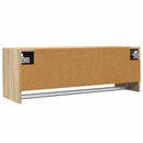 vidaXL sonoma tölgy színű szerelt fa ruhásszekrény 100 x 32,5 x 35 cm