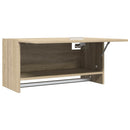 vidaXL sonoma tölgy színű szerelt fa ruhásszekrény 70 x 32,5 x 35 cm