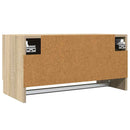 vidaXL sonoma tölgy színű szerelt fa ruhásszekrény 70 x 32,5 x 35 cm