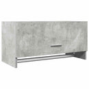 vidaXL betonszürke szerelt fa ruhásszekrény 70 x 32,5 x 35 cm