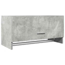 vidaXL betonszürke szerelt fa ruhásszekrény 70 x 32,5 x 35 cm