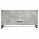 vidaXL betonszürke szerelt fa ruhásszekrény 70 x 32,5 x 35 cm