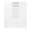 vidaXL magasfényű fehér mosógépszekrény 70,5 x 25,5 x 90 cm