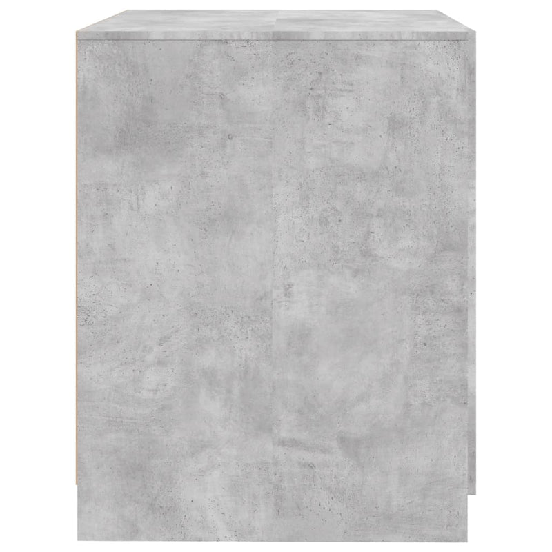 vidaXL betonszürke mosógépszekrény 71 x 71,5 x 91,5 cm
