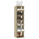 vidaXL 2 db sonoma tölgy színű cipősszekrény 27,5 x 27 x 102 cm