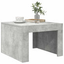 vidaXL betonszürke szerelt fa dohányzóasztal 50 x 50 x 35 cm