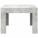 vidaXL betonszürke szerelt fa dohányzóasztal 50 x 50 x 35 cm