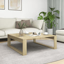 vidaXL sonoma tölgy színű szerelt fa dohányzóasztal 100 x 100 x 35 cm