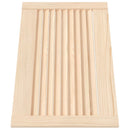 vidaXL 4 db tömör fenyőfa lamellás szekrényajtó 39,5 x 59,4 cm