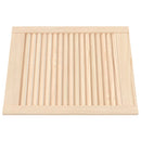 vidaXL 4 db tömör fenyőfa lamellás szekrényajtó 61,5 x 49,4 cm