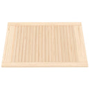 vidaXL 4 db tömör fenyőfa lamellás szekrényajtó 69 x 49,4 cm