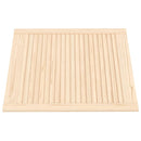 vidaXL 4 db tömör fenyőfa lamellás szekrényajtó 69 x 59,4 cm