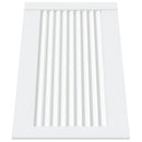 vidaXL 4 db fehér tömör fenyőfa lamellás szekrényajtó 39,5 x 59,4 cm