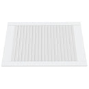 vidaXL 4 db fehér tömör fenyőfa lamellás szekrényajtó 69 x 49,4 cm