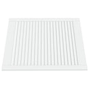 vidaXL 4 db fehér tömör fenyőfa lamellás szekrényajtó 69 x 59,4 cm