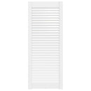 vidaXL fehér tömör fenyőfa lamellás szekrényajtó 99,3 x 39,4 cm