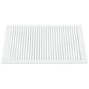 vidaXL 2 db fehér tömör fenyőfa lamellás szekrényajtó 99,3 x 59,4 cm