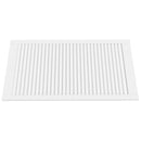 vidaXL 4 db fehér tömör fenyőfa lamellás szekrényajtó 99,3 x 59,4 cm